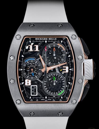 Replica Richard Mille RM 72-01 Lifestyle In-House Chronograph Watch Titanium - Rubber Strap
